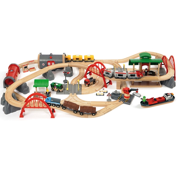 Brio Togbane, deluxe sæt – 33052 – BRIO Tog