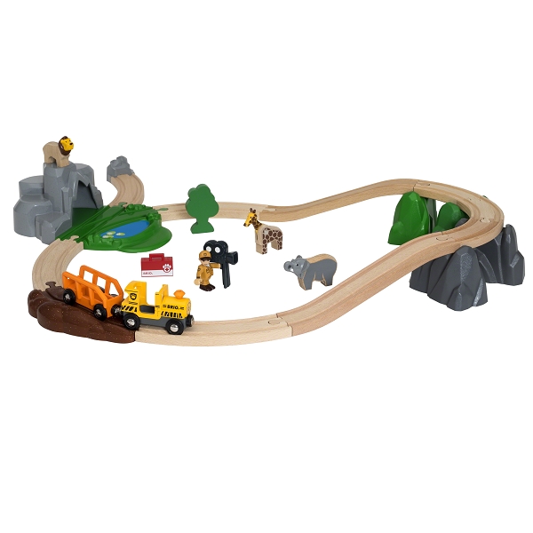 Brio Togbane, Safari Adventure sæt – 33960 – BRIO