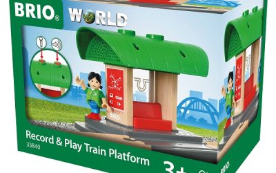 Brio Togstation med lydoptager  – BRIO