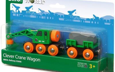 Brio Togvogn med kran – 33698 – BRIO