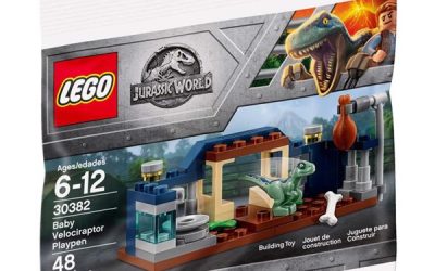 LEGO Velociraptor-legeplads – LEGO Jurassic World