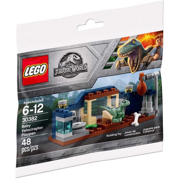 LEGO Velociraptor-legeplads – LEGO Jurassic World